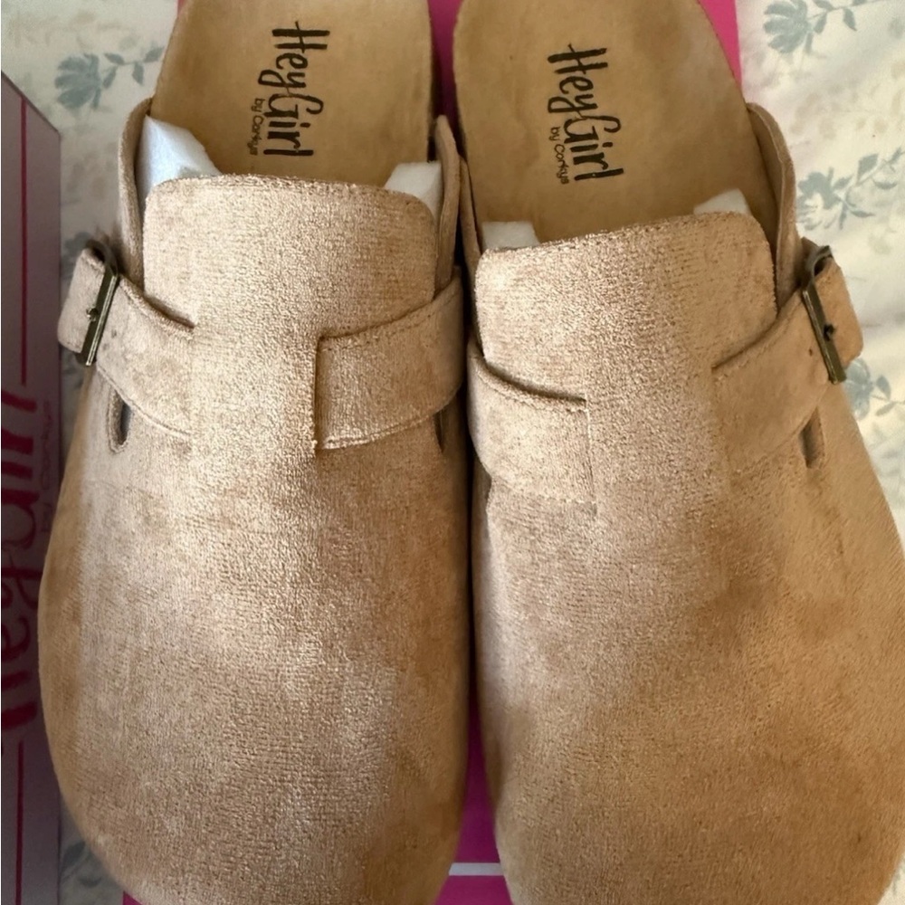 Corkys Beige Suede Slip On Shoe for Women